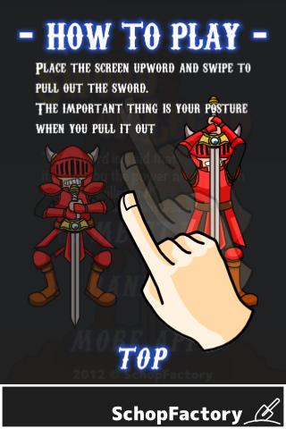 伝説の剣のスクリーンショット_3