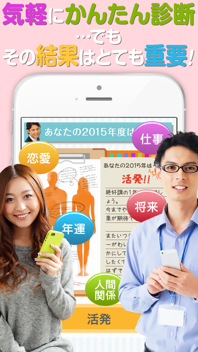 【神的中】2015年診断占い－人気占い師が仕事・運命無料診断－のスクリーンショット_3