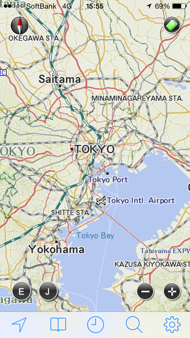 JAPAN MAP -by いつもNAVI-のスクリーンショット_1