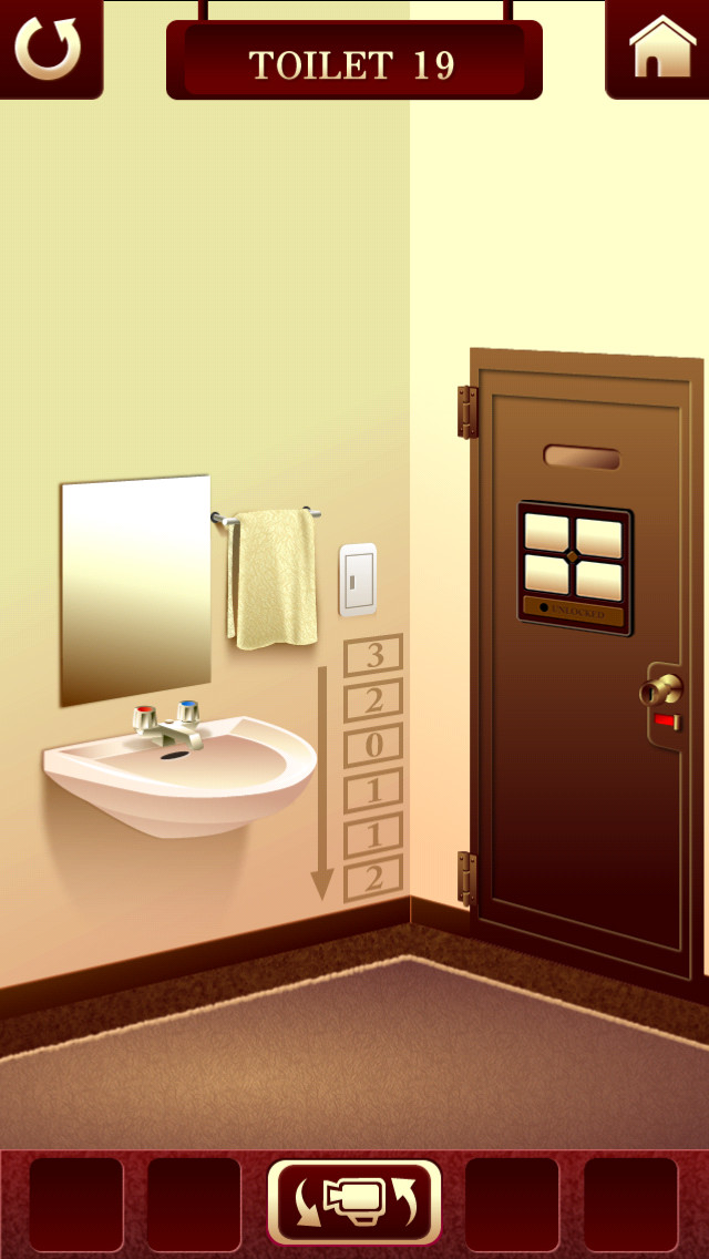 脱出ゲーム “100 Toilets”のスクリーンショット_4