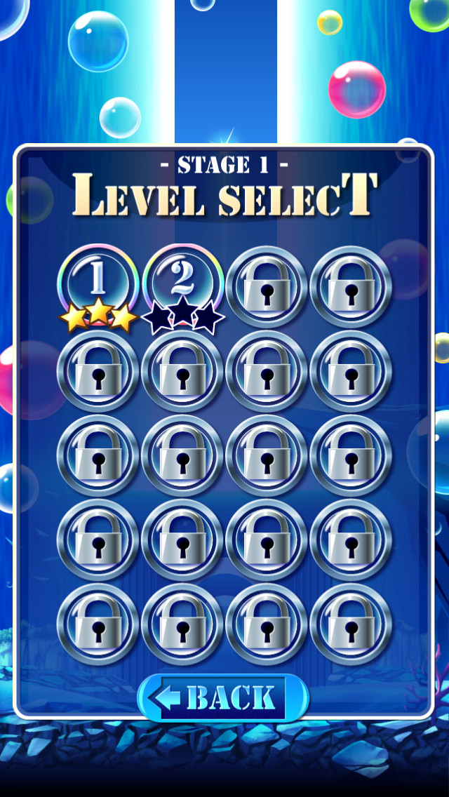 Aqua Bubble Linesのスクリーンショット_2