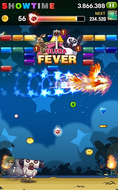 ブロック崩し BRICKS BREAKER-FRIENDSのスクリーンショット_1