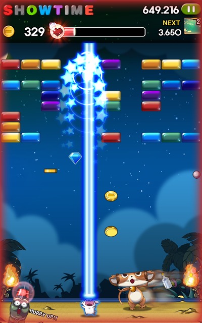 ブロック崩し BRICKS BREAKER-FRIENDSのスクリーンショット_3