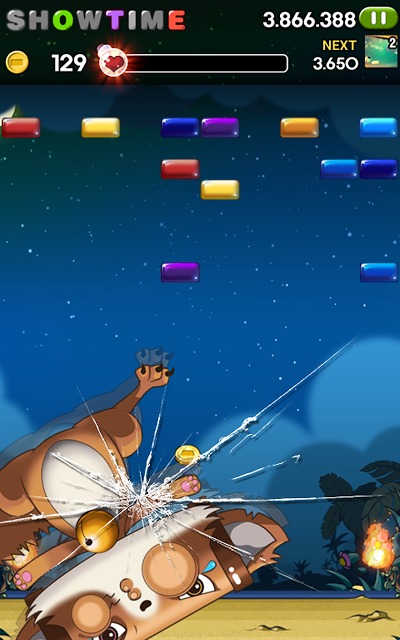 ブロック崩し BRICKS BREAKER-FRIENDSのスクリーンショット_4