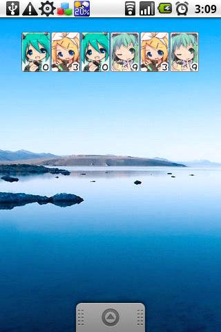 VOCALOID時計ウィジェットのスクリーンショット_1