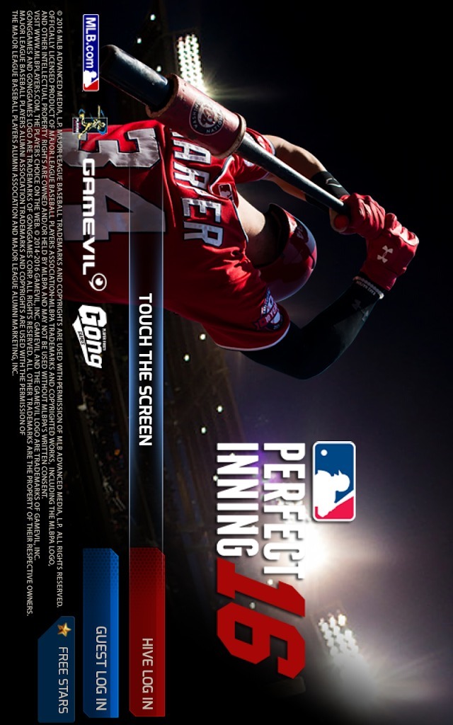 MLB パーフェクトイニング16のスクリーンショット_1