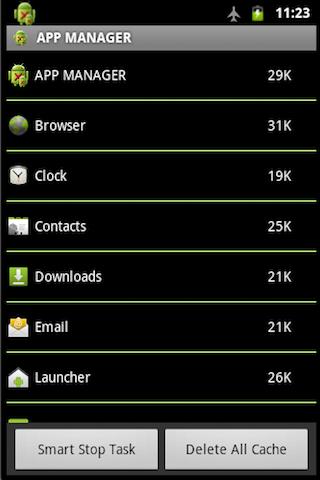 アプリケーションマネージャのスクリーンショット_3