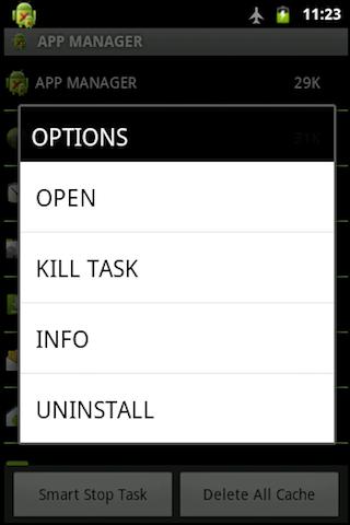 アプリケーションマネージャのスクリーンショット_4