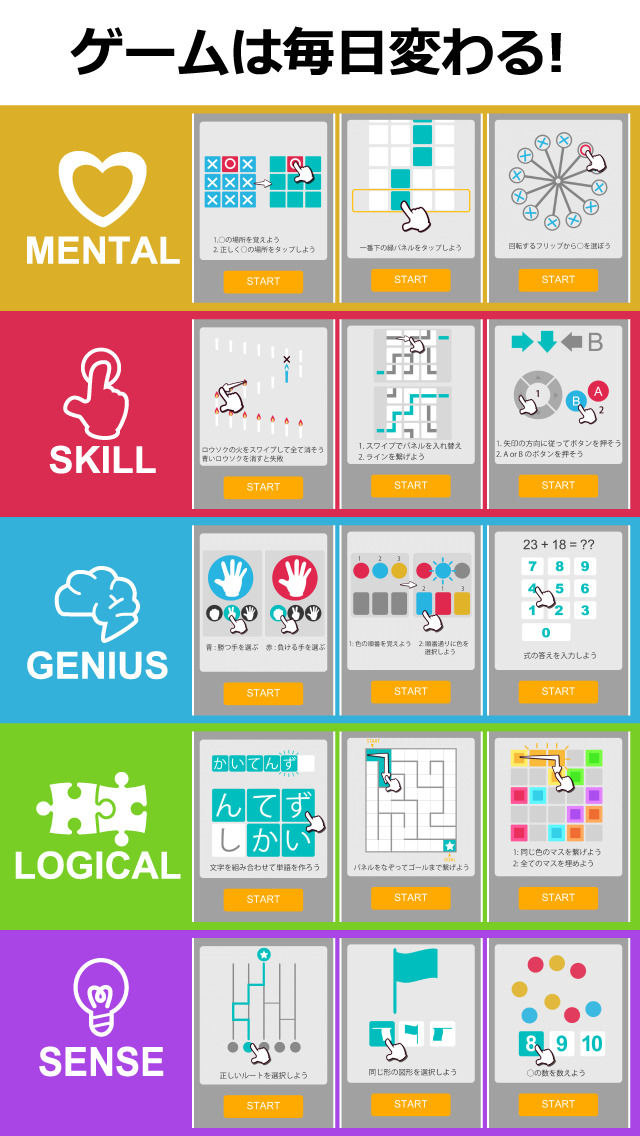 ワンダーリーグ／賞金付き脳トレゲーム~エブリデイのスクリーンショット_3