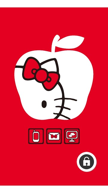 [ハローキティ]キャラクターホームテーマ(kit001)のスクリーンショット_1