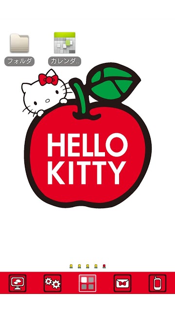 [ハローキティ]キャラクターホームテーマ(kit001)のスクリーンショット_3