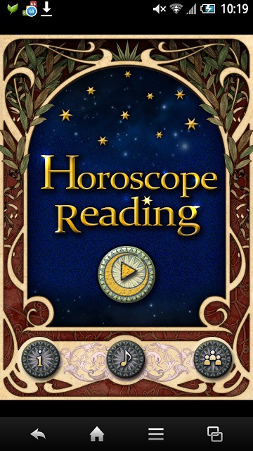 Horoscope Readingホロスコープで毎日占う運勢のスクリーンショット_1