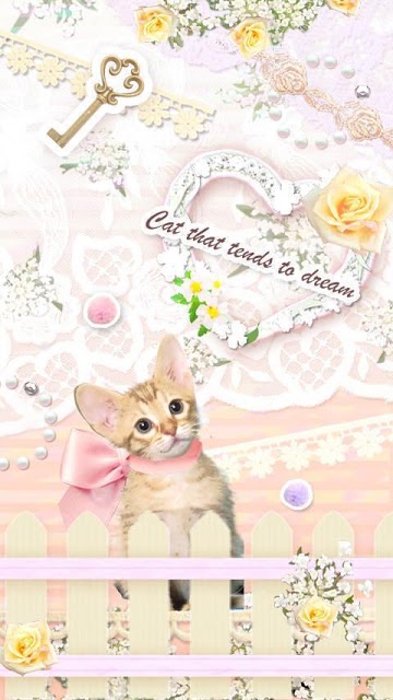 Pinky world of cats　ライブ壁紙のスクリーンショット_3