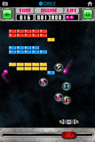 ブロック崩し by グリーのスクリーンショット_2