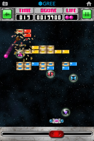 ブロック崩し by グリーのスクリーンショット_4