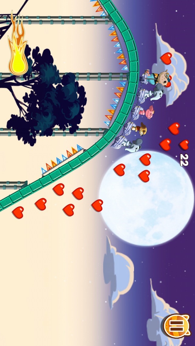 Nutty Fluffies Rollercoasterのスクリーンショット_1