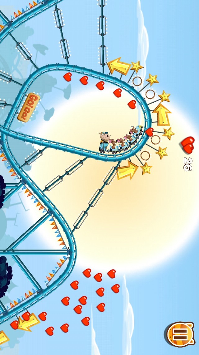 Nutty Fluffies Rollercoasterのスクリーンショット_2