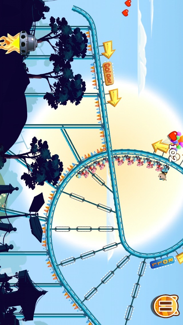 Nutty Fluffies Rollercoasterのスクリーンショット_3