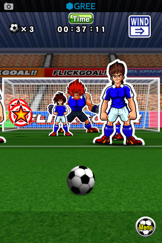 フリックゴール!!のスクリーンショット_2