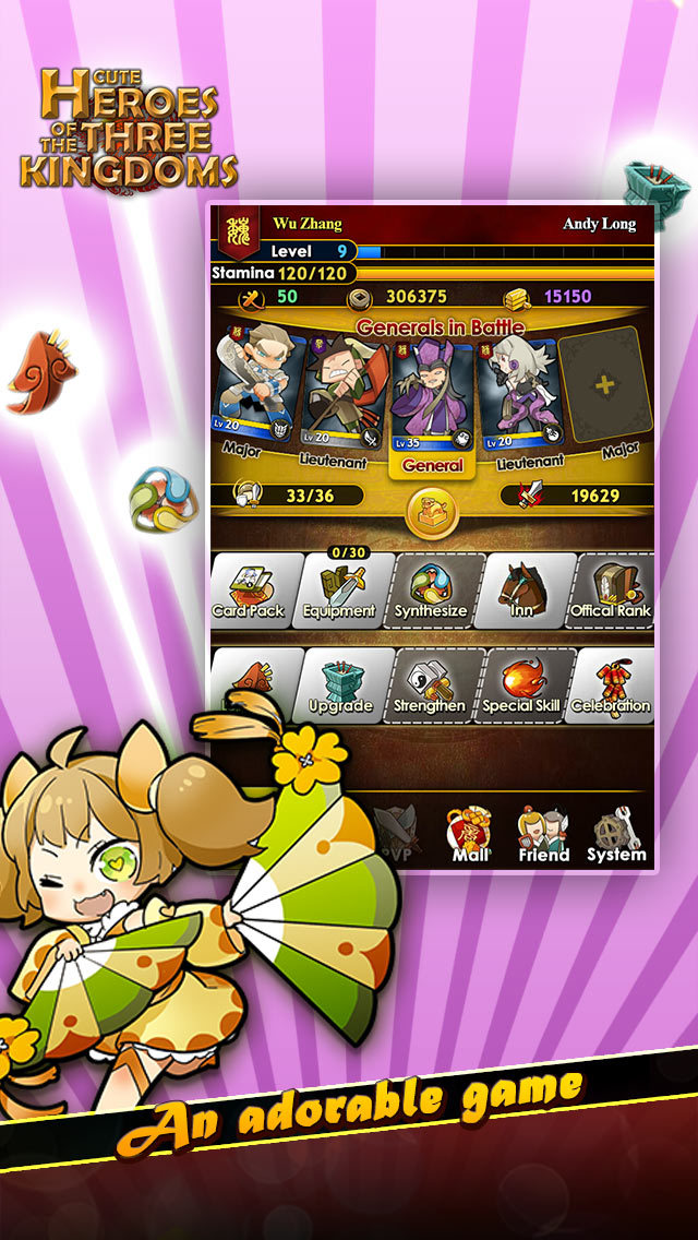 Cute Heroes of the Three Kingdomsのスクリーンショット_2