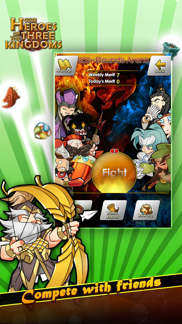 Cute Heroes of the Three Kingdomsのスクリーンショット_4