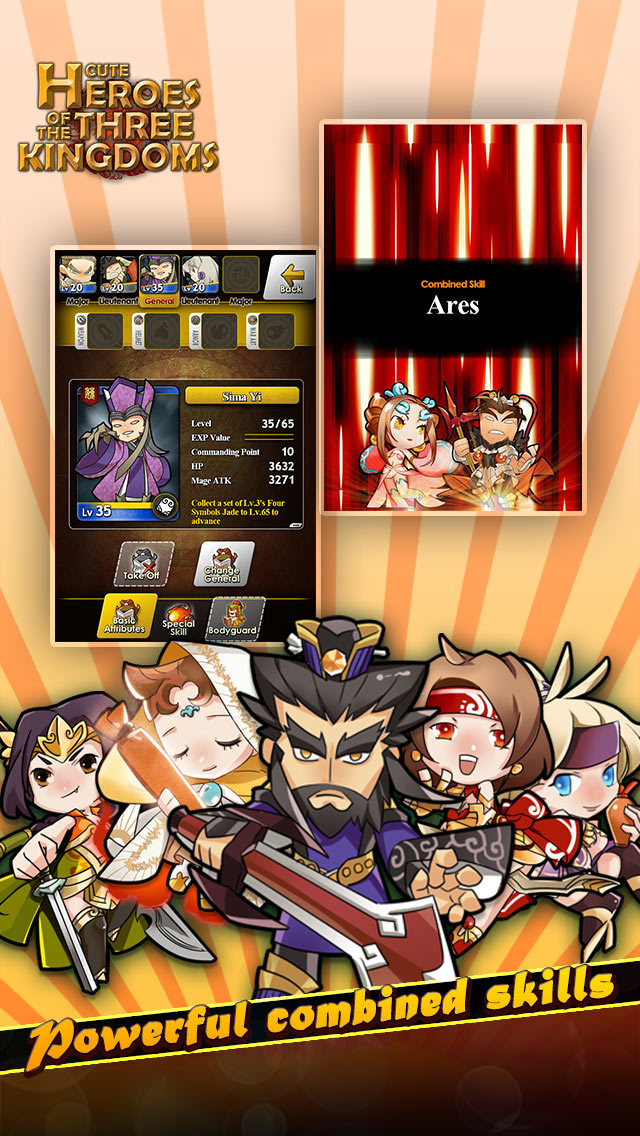 Cute Heroes of the Three Kingdomsのスクリーンショット_5