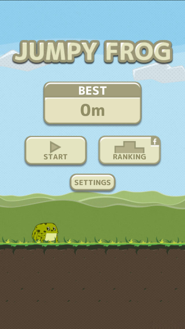 JUMPY FROG!のスクリーンショット_1