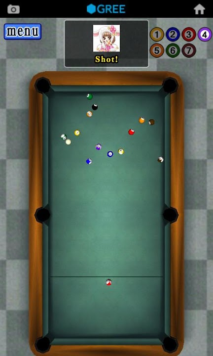 ビリヤード by グリーのスクリーンショット_3