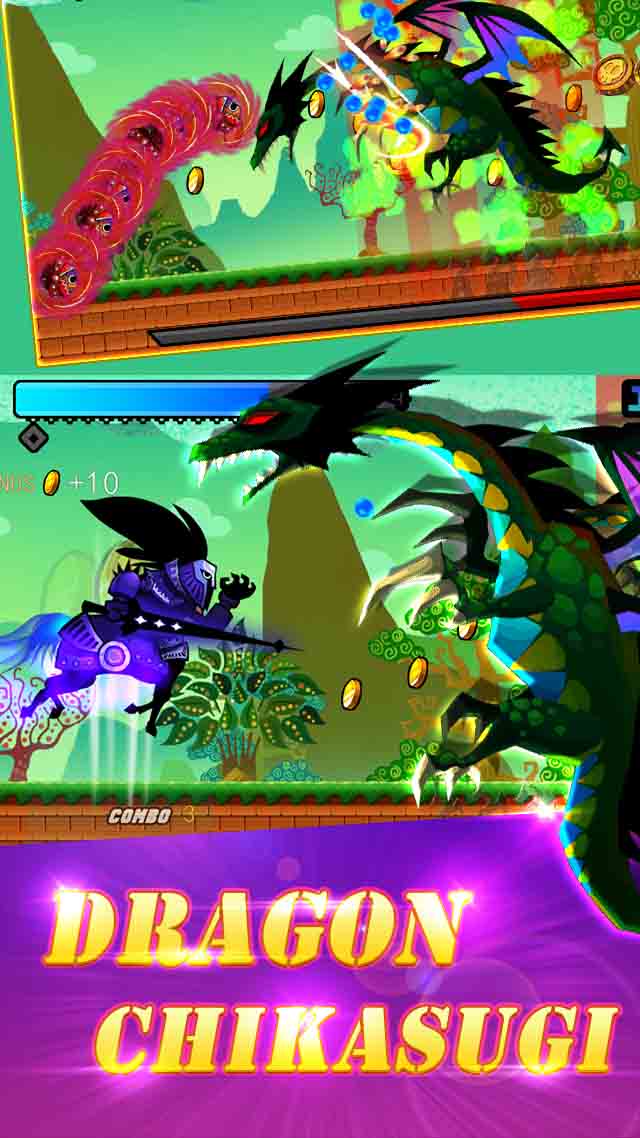 【ドラチカ】～スクロールアクションバトルゲーム～のスクリーンショット_1