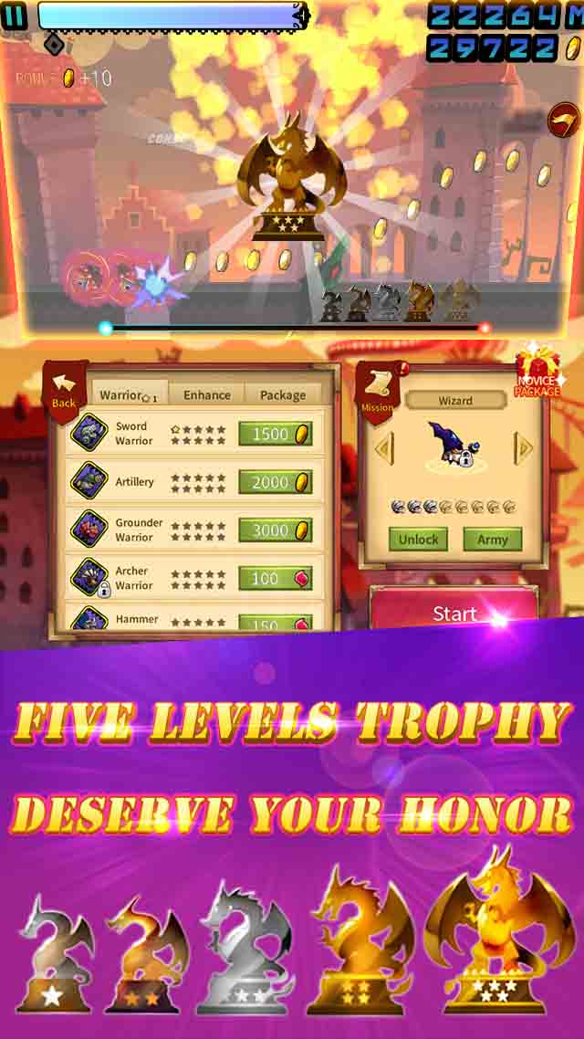 【ドラチカ】～スクロールアクションバトルゲーム～のスクリーンショット_5