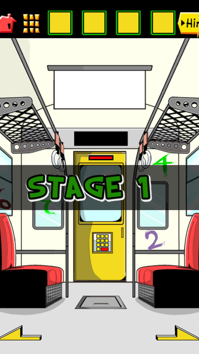 脱出ゲーム 電車からの脱出のスクリーンショット_1