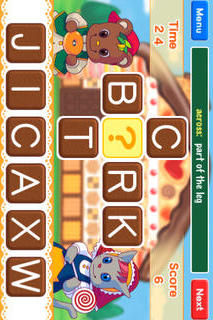 英単語クロスワード「FLASH! Crossword」のスクリーンショット_1