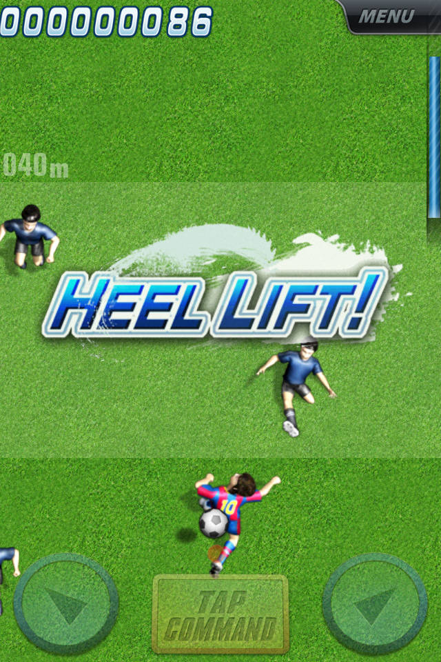 コマンドサッカー　アクションスポーツゲームのスクリーンショット_2