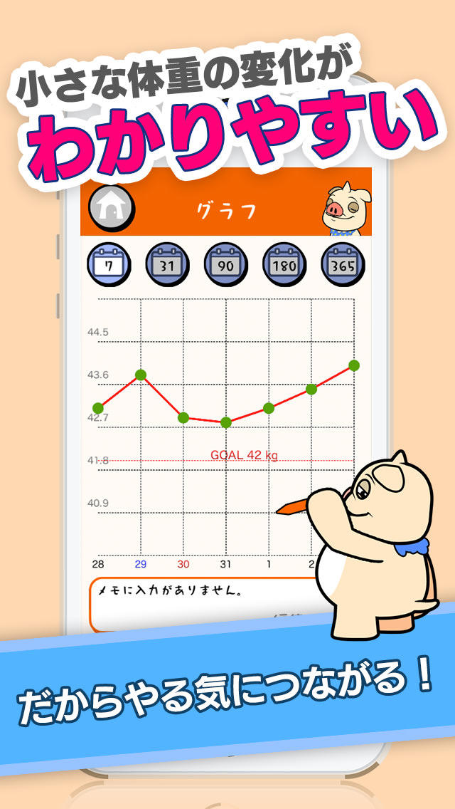 超Sキャラ?ぶ～トンと一緒にダイエットのスクリーンショット_4