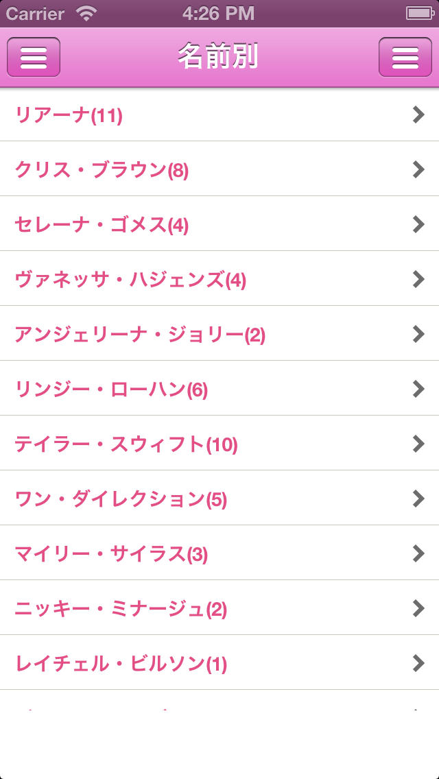 ハリウッドゴシップマスターのスクリーンショット_2