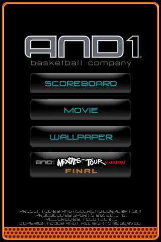 AND1 ScoreBoardのスクリーンショット_2
