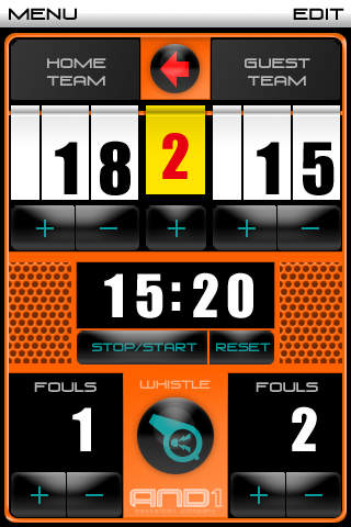 AND1 ScoreBoardのスクリーンショット_3