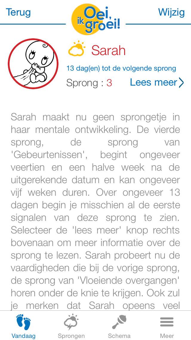 Oei, ik groei! sprongen kalenderのスクリーンショット_1