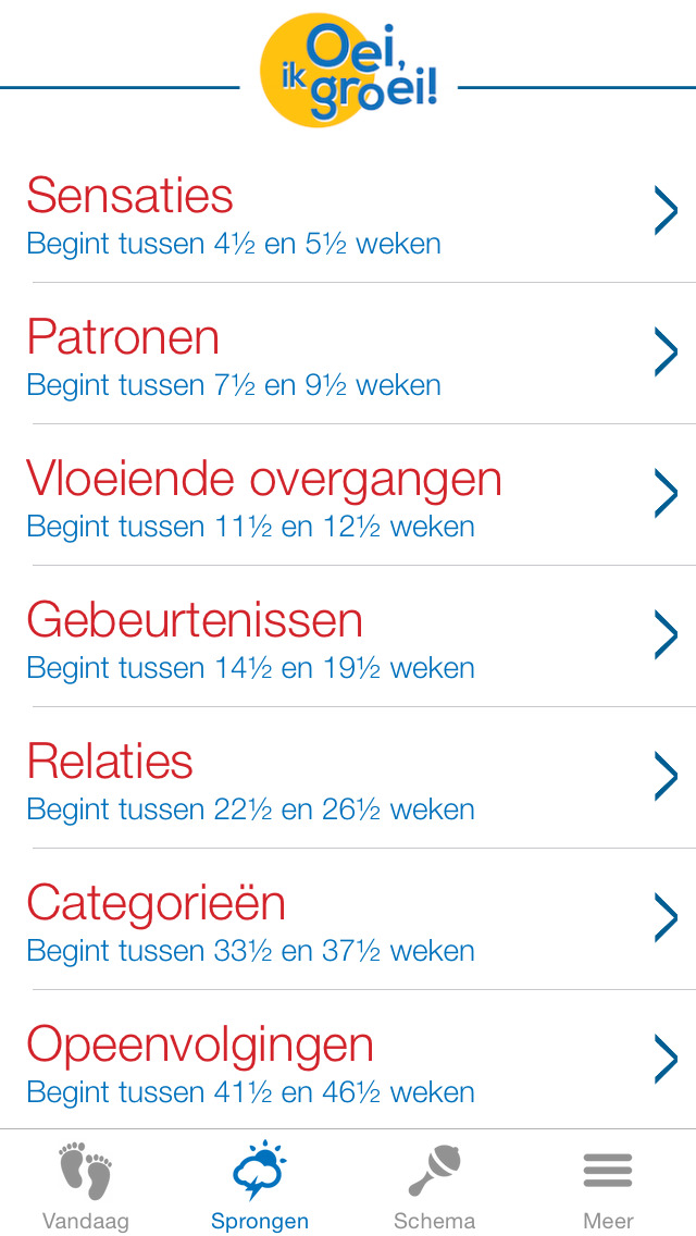 Oei, ik groei! sprongen kalenderのスクリーンショット_3