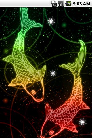 光る模様 ライブ壁紙04のスクリーンショット_2