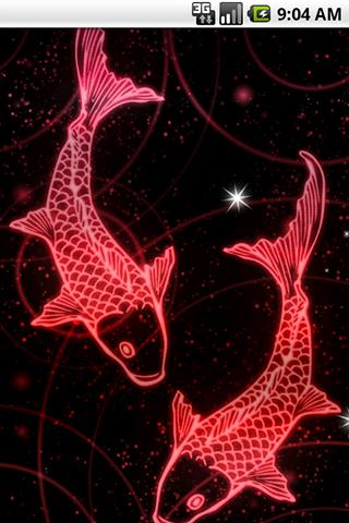 光る模様 ライブ壁紙04のスクリーンショット_4