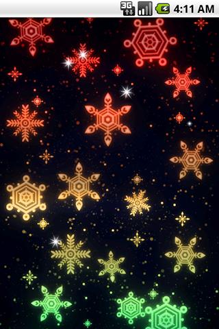 光る模様 ライブ壁紙02のスクリーンショット_2