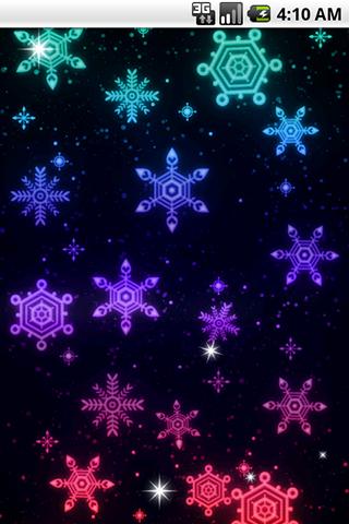 光る模様 ライブ壁紙02のスクリーンショット_4