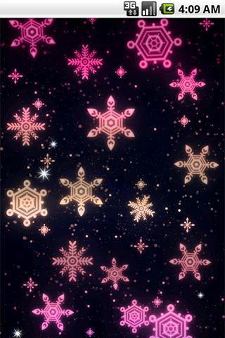 光る模様 ライブ壁紙02のスクリーンショット_5