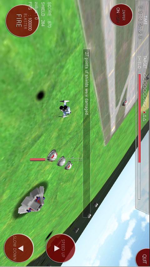 ゼビウスを３Dにしてみたアプリのスクリーンショット_5