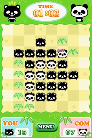 ぱんだ リバーシのスクリーンショット_2