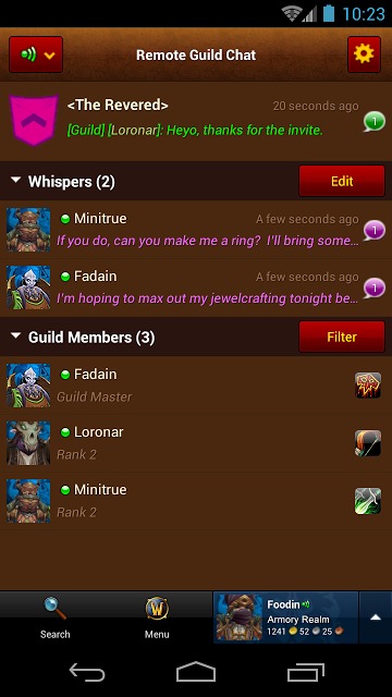 World of Warcraft Armoryのスクリーンショット_5