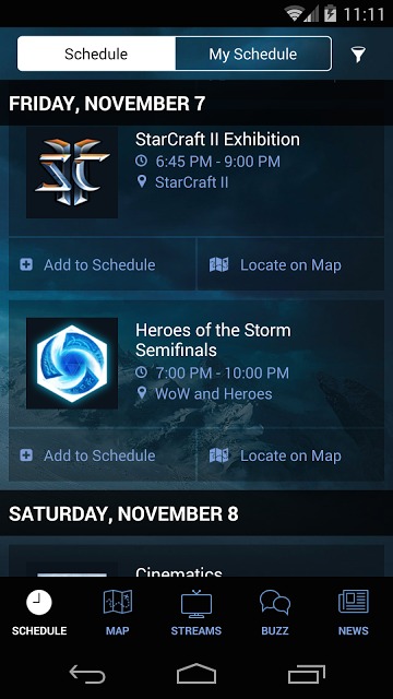 BlizzCon Guideのスクリーンショット_1