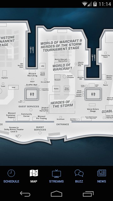 BlizzCon Guideのスクリーンショット_2