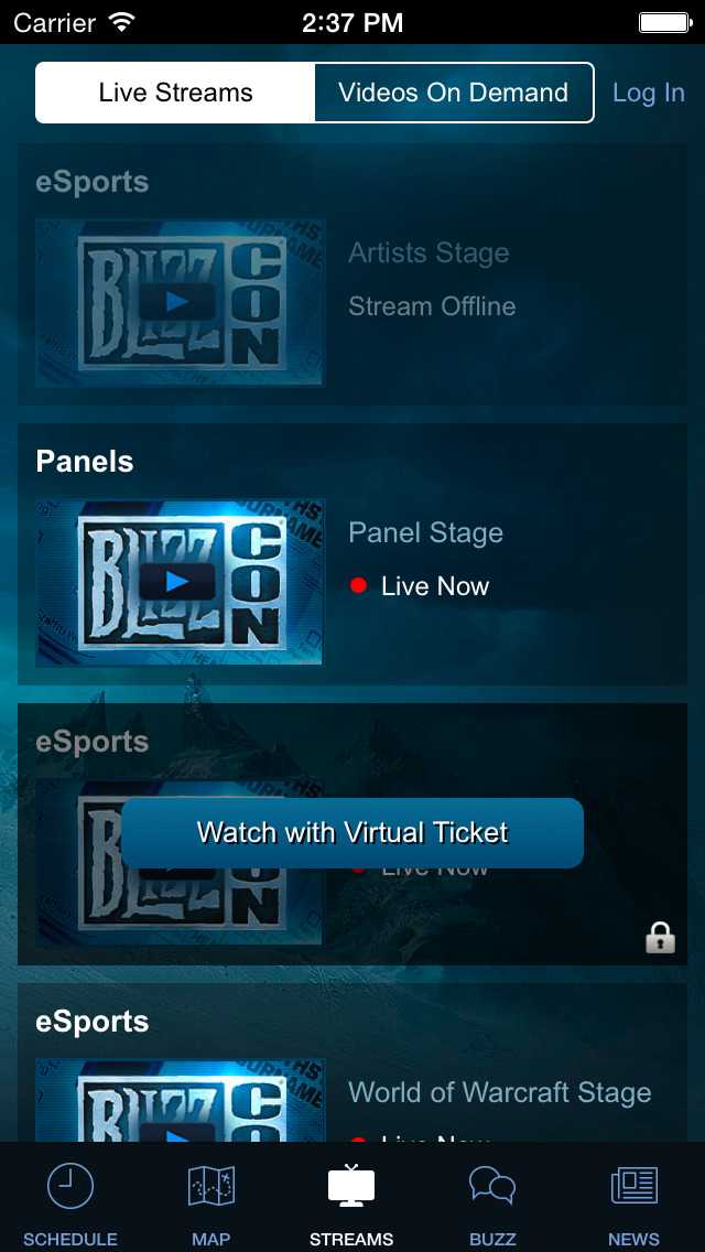 BlizzCon Guideのスクリーンショット_4
